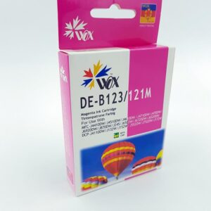 Tusz Wox Magenta Brother LC-123M/LC-121M zamiennik LC123M/LC121M