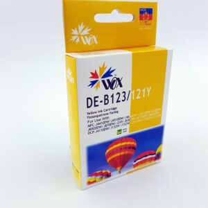 Tusz Wox Yellow Brother LC-123Y/LC-121Y zamiennik LC123Y/LC121Y