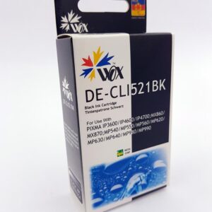 Tusz Wox Black Canon CLI 521BK zamiennik CLI-521BK