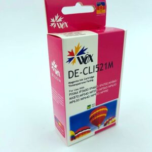 Tusz Wox Magenta Canon CLI 521M zamiennik CLI-521M