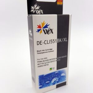 Tusz Wox Black CANON CLI 551BK zamiennik CLI551BK (6508B001)