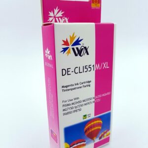 Tusz Wox Magenta CANON CLI 551M zamiennik CLI551M (6510B001)