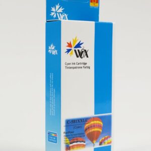 Tusz Wox Cyan CANON CLI581C XXL zamiennik CLI-581C XXL (1995C001)