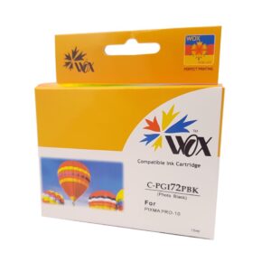 Tusz Wox Photo Black Canon PGI72PBK zamiennik 6403B001 PGI-72PBK