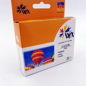 Tusz Wox Red Canon CLI 8R zamiennik CLI8R