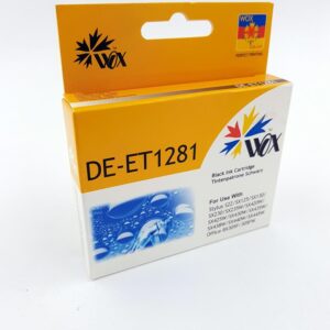 Tusz Wox Black EPSON T1281 zamiennik C13T12814010