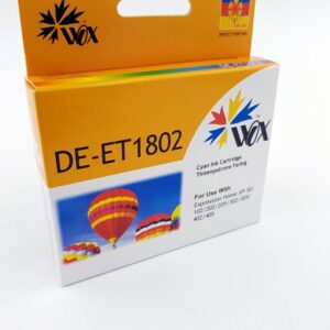 Tusz Wox Cyan EPSON T1802 zamiennik C13T18024010
