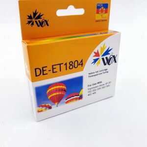 Tusz Wox Yellow EPSON T1804 zamiennik C13T18044010