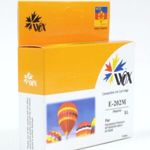 Tusz Wox Magenta EPSON 202XL zamiennik C13T02H34010 (C13T02F34010)