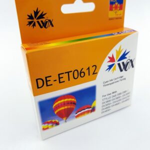 Tusz Wox Cyan EPSON T0612 zamiennik C13T06124010