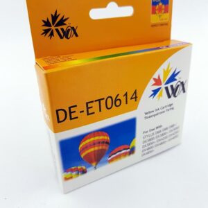 Tusz Wox Yellow EPSON T0614 zamiennik C13T06144010