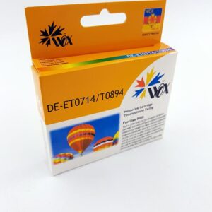Tusz Wox Yellow EPSON T0714 (T0894) zamiennik C13T07144010