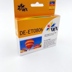 Tusz Wox Light Magenta EPSON T0806 zamiennik C13T08064010
