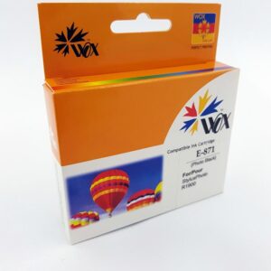 Tusz Wox Photo Black EPSON T0871 zamiennik C13T08714010