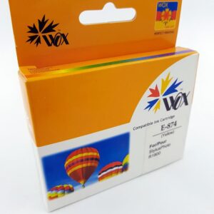 Tusz Wox Yellow EPSON T0874 zamiennik C13T08744010