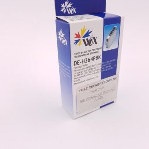 Tusz Wox Photo Black HP 364XL (nie wskazują poziomu tuszu - chip OEM) zamiennik refabrykowany CB322EE