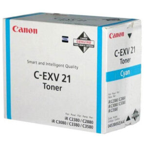 Oryginalny Toner Cyan Canon iR-C2380, iR-C2880, iR-C3080, iR-C3380, iR-C3580 (C-EXV21C, CEXV21C, 0453B002)