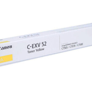Oryginalny Toner Yellow Canon ADV iR-C7565, iR-C7570, iR-C7580 (C-EXV52Y, CEXV52Y, 1001C002)