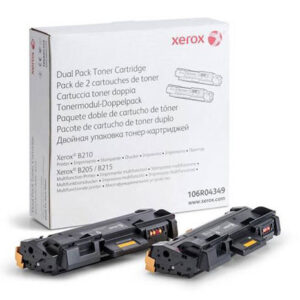 Oryginalny Toner Czarny Xerox B205, B210, B215 (106R04349) (DWUPAK)