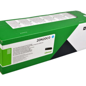 Oryginalny Toner Cyan Lexmark CS331, CX331, CS431, CX431 (20N20C0)