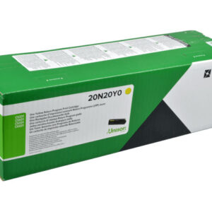 Oryginalny Toner Yellow Lexmark CS331, CX331, CS431, CX431 (20N20Y0)