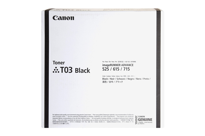 Oryginalny Toner Czarny Canon IR525, IR615, IR715 (T03, 2725C001)
