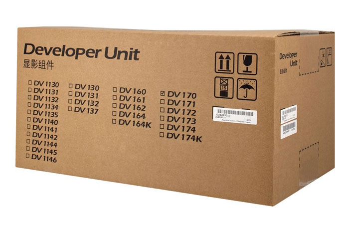 Oryginalny Moduł Dewelopera / Developer Unit Czarny Kyocera FS-1135 (DV1140, DV-1140, 302MK93010)