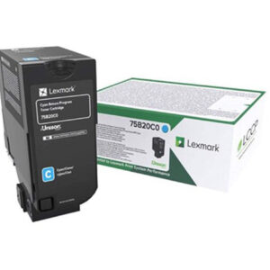 Oryginalny Toner Cyan Lexmark CS727, CS728, CX727 (75B20C0)