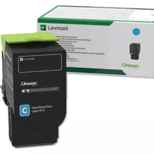 Oryginalny Toner Cyan Lexmark CS421, CS521, CS622, CX421, CX522, CX622, CX625 (78C20C0)