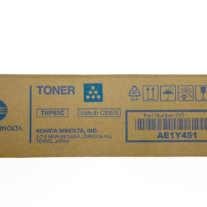 Oryginalny Toner Cyan Konica Minolta Bizhub C3100i (TNP93C, TNP-93C, AE1Y451)