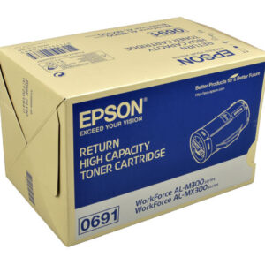 Oryginalny Toner Czarny Epson AL-M300, AL-MX300 (C13S050691, S050691, 0691)