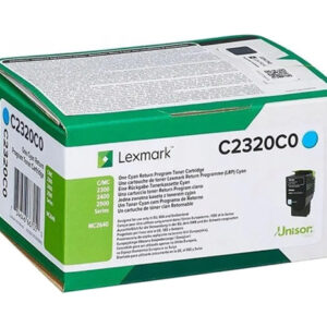 Oryginalny Toner Cyan Lexmark C2325 (C2320C0)
