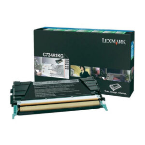 Oryginalny Toner Black Lexmark C734, C736, X734, X736, X738 (C734A1KG)