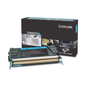 Oryginalny Toner Cyan Lexmark C746, C748 (C746A1CG)