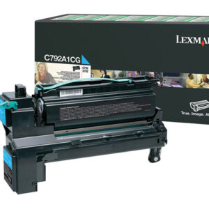 Oryginalny Toner Cyan Lexmark C792, X792 (C792A1CG)