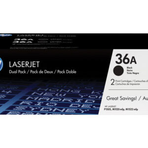 Oryginalny Toner Czarny HP LaserJet M1120, M1522, P1505 (36A CB436AD) (DWUPAK)