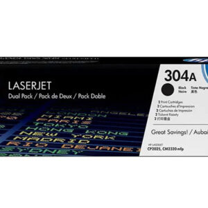 Oryginalny Toner Black HP Color LaserJet CP2025, CM2320 (304A CC530AD) (DWUPAK)