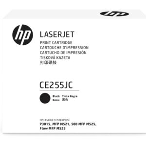 Oryginalny Toner Czarny HP LaserJet P3015 (55JC CE255JC), kompatybilne z CE255X