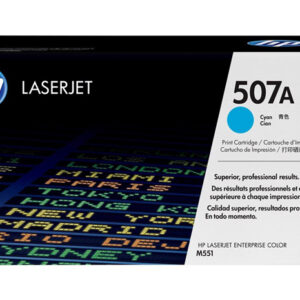Oryginalny Toner Cyan HP LaserJet Enterprise 500 Color M551, M575, Pro 500 M570 (507A CE401A)