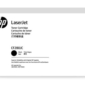 Oryginalny Toner Czarny HP LaserJet Pro 400 M401, M425 (80JC CF280JC), kompatybilne z CF280X