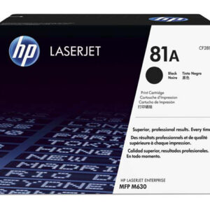 Oryginalny Toner Czarny HP LaserJet Enterprise M604, M605, M606, M630 (81A CF281A)