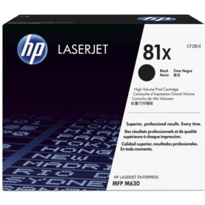 Oryginalny Toner Czarny HP LaserJet Enterprise M605, M606, M630 (81X CF281X)