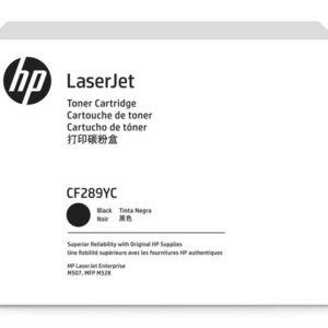 Oryginalny Toner Czarny HP LaserJet Enterprise M507, MFP M528 (89YC CF289YC), kompatybilne z CF289Y