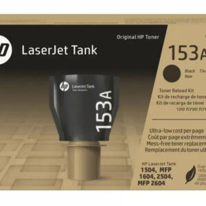 Oryginalny Toner Czarny HP LaserJet Tank 1504, 1604 MFP, 2504, 2604 MFP (153A W1530A)