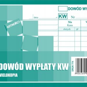 Dowód wypłaty KW Emeko A6