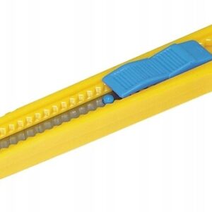 NÓŻ BIUROWY DONAU 9MM PLASTIKOWY Z BLOKADĄ