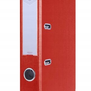 SEGREGATOR OFFICE Z SZYNĄ PP A4/5,5CM CZERWONY