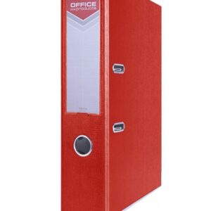 SEGREGATOR OFFICE Z SZYNĄ PP A4/7,5CM CZERWONY