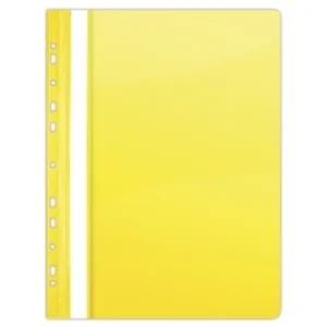 Skoroszyt donau PVC A4 twardy żółty