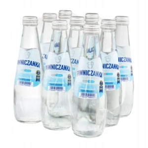 PIWNICZANKA Naturalna Woda Mineralna Niskonasycona CO2 w Szkle 300 ml